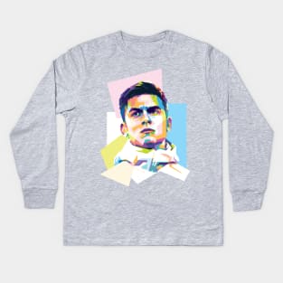 Paulo Dybala WPAP V2.2 Kids Long Sleeve T-Shirt